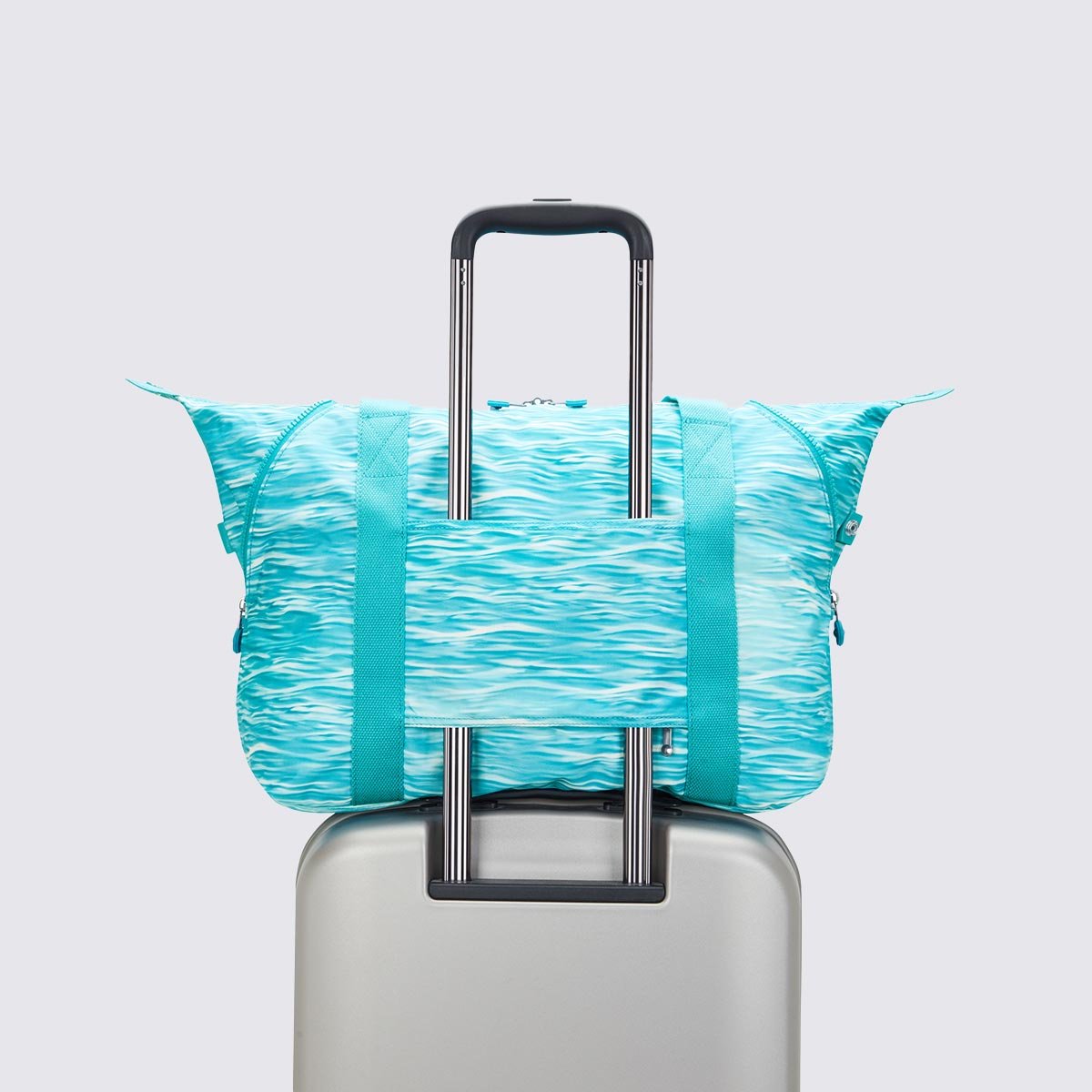 Bolsa Kipling Art M Estampado I60045MF Azul 7