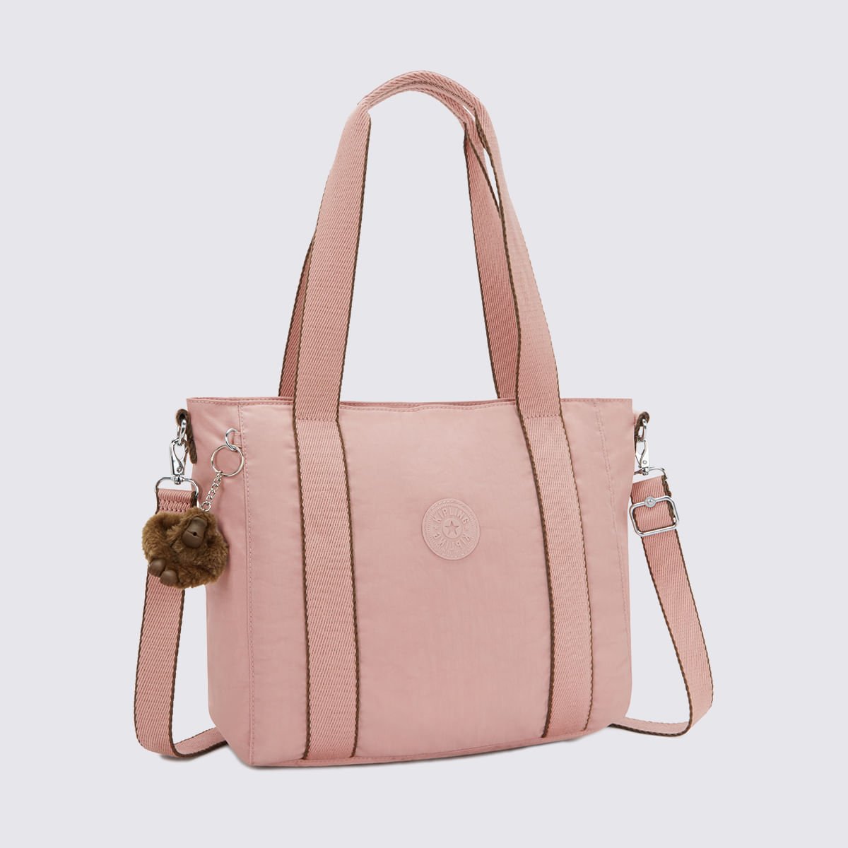 Bolsa Kipling Asseni S Rosa I44000PN Rosa 3
