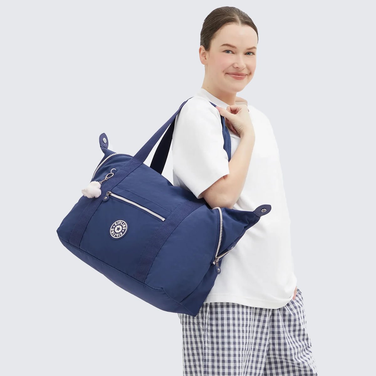 Bolsa Kipling Art M Azul 134053RA Azul 6