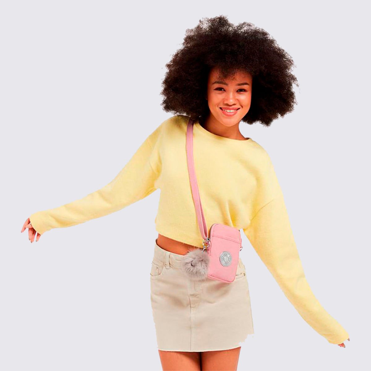Bolsa Kipling Tally Rosa I699446Y Rosa 6