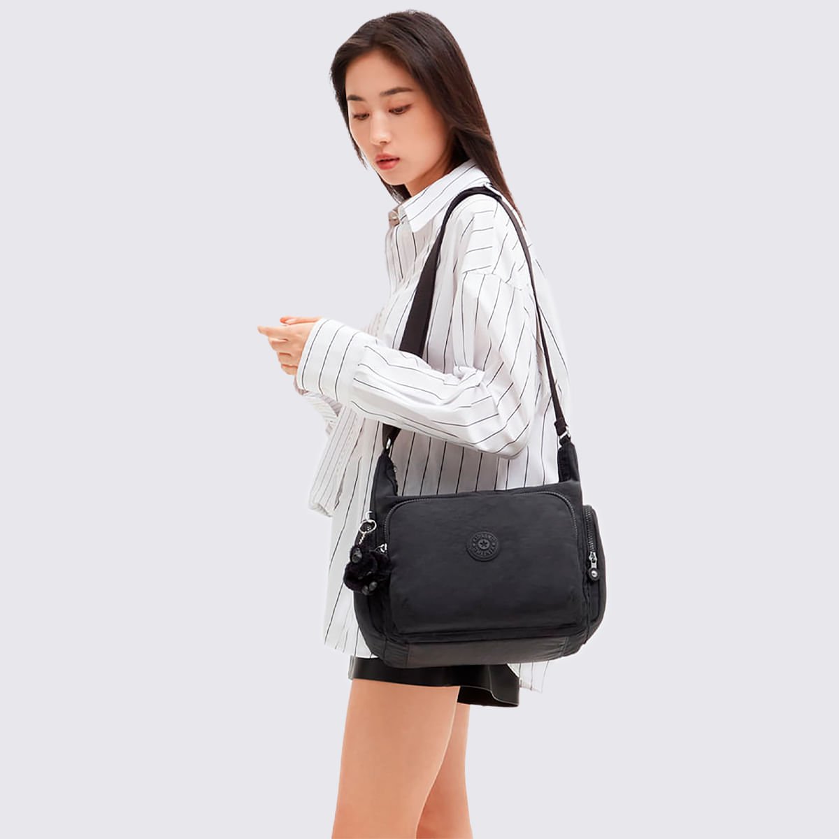Bolsa Kipling Gabb Preto I5740P39 Preto 7