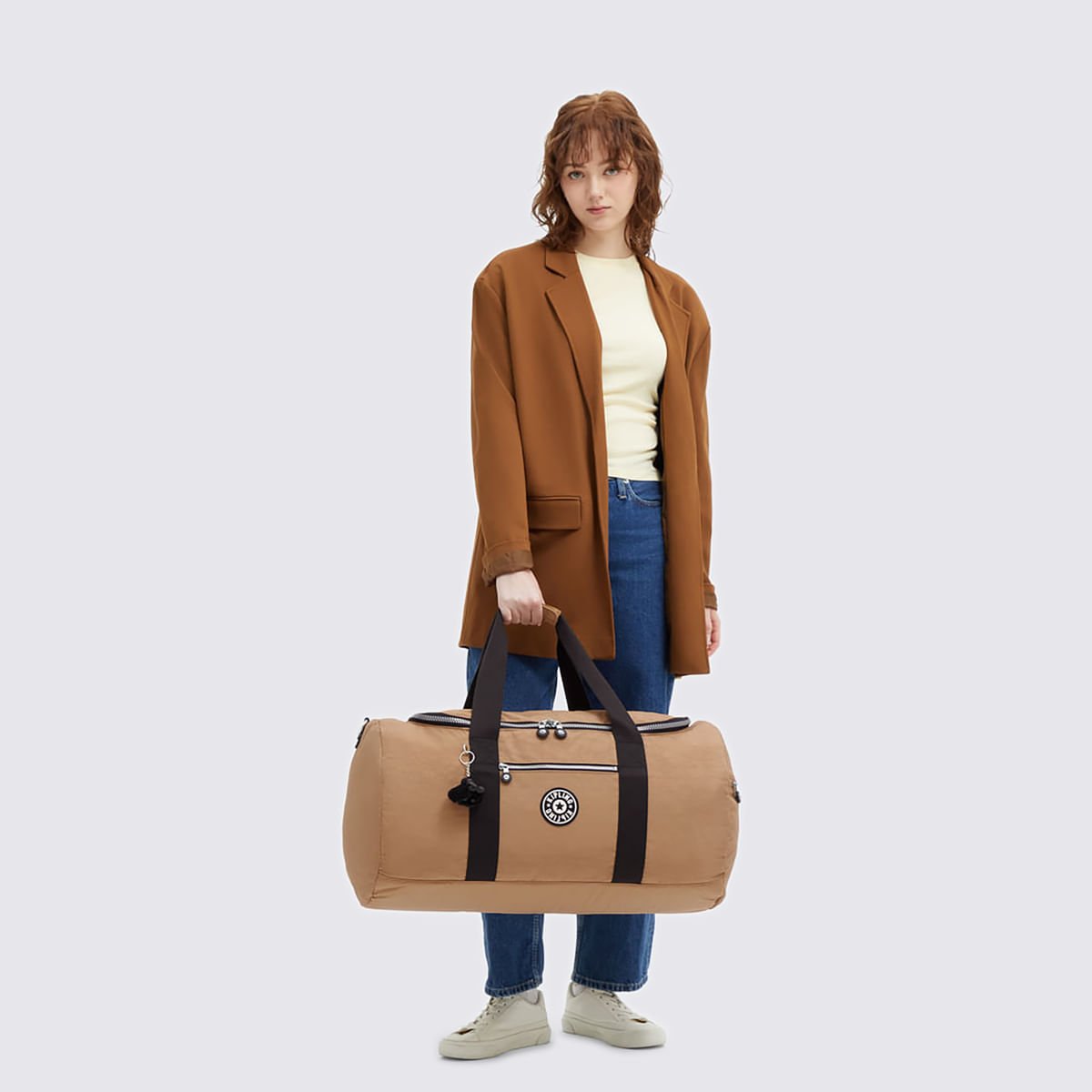 Sacola Kipling Argus M Bege I80263KH Bege 8