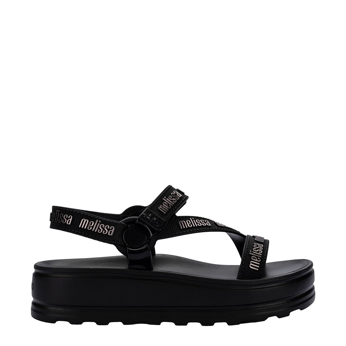 Melissa Stripes Platform M Lover Preto 37831PO