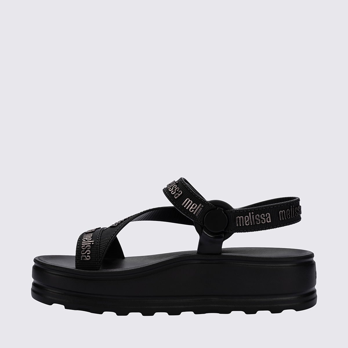 Melissa Stripes Platform M Lover Preto 37831PO Preto 2