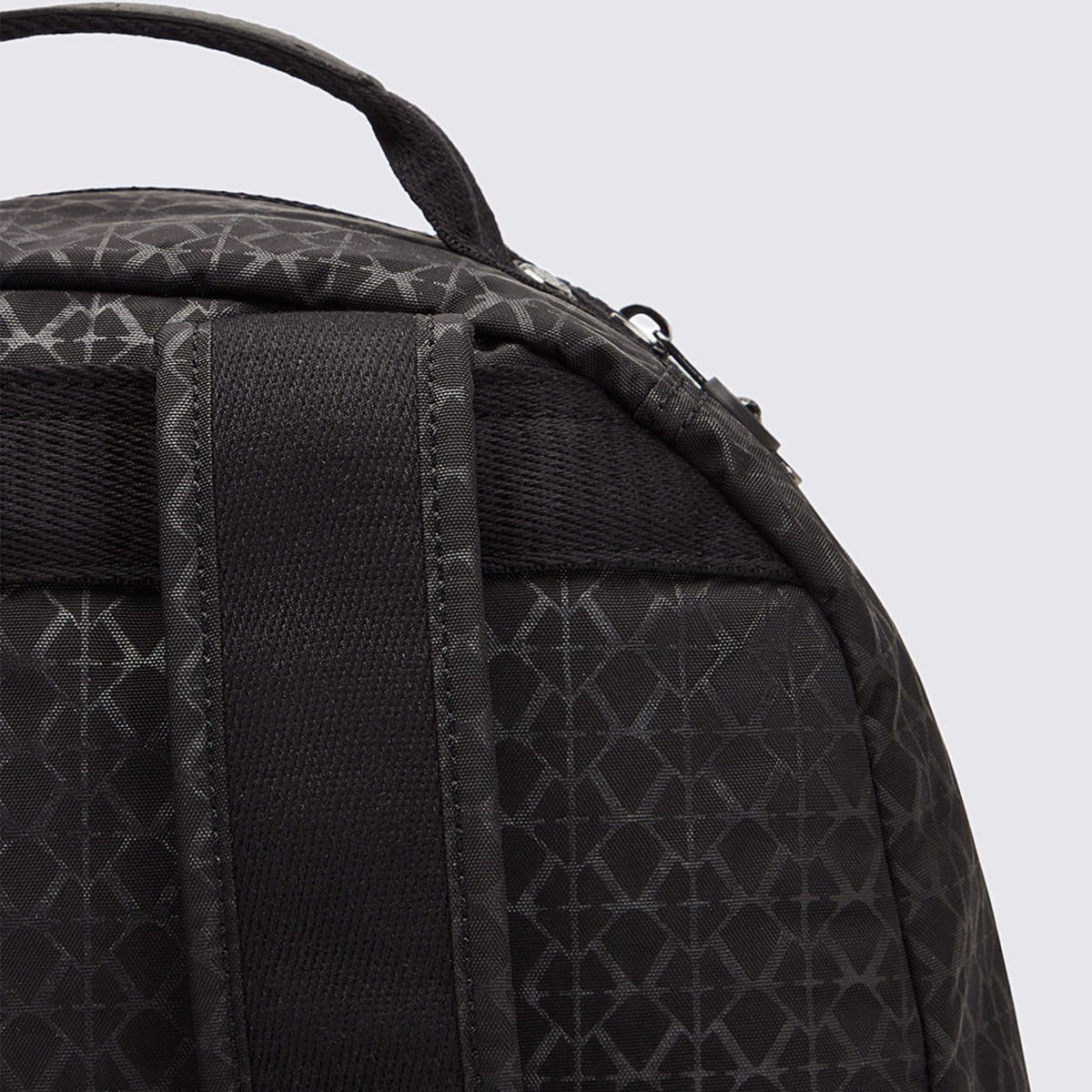Mochila Kipling Seoul Preto Estampado I4034K59 Preto 6