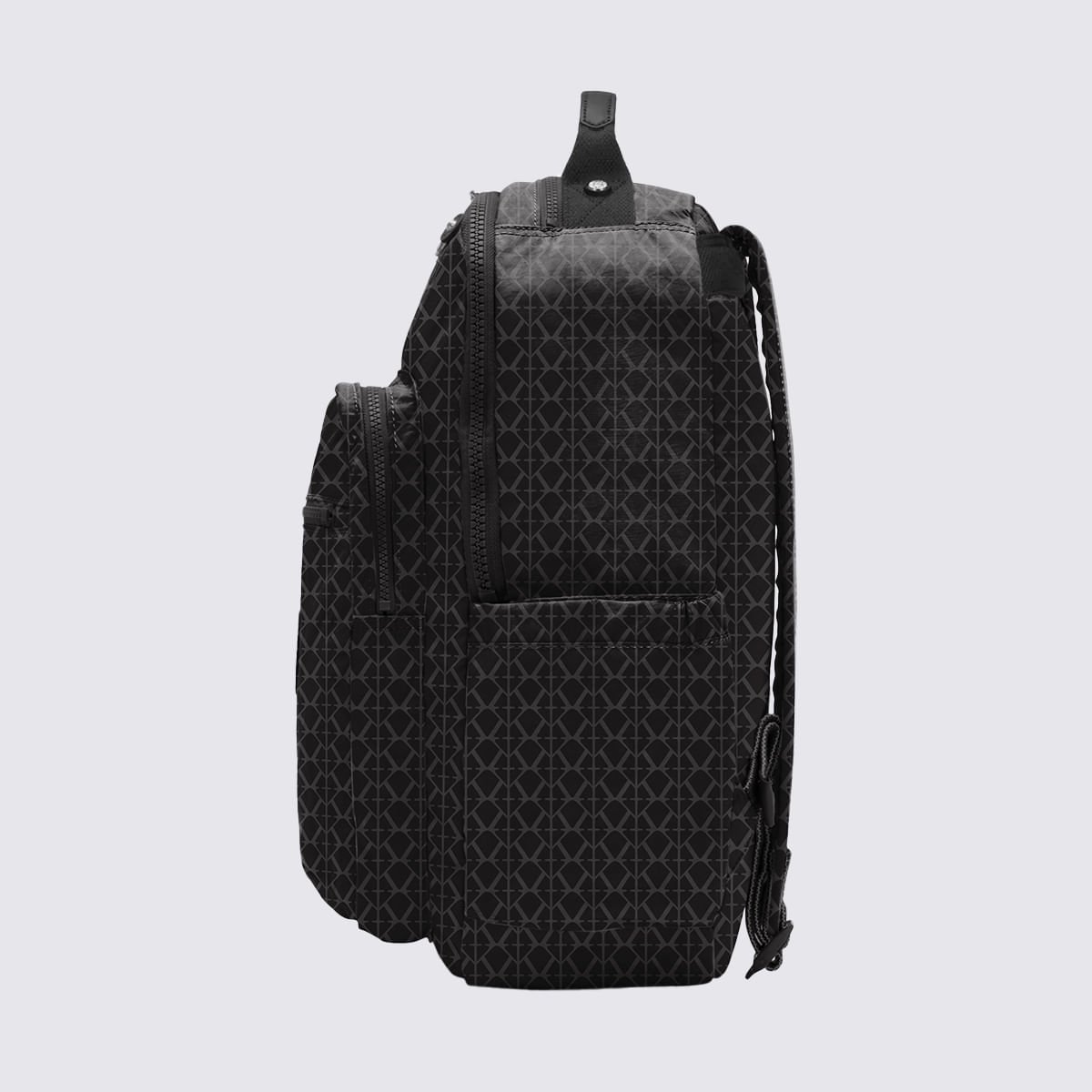 Mochila Kipling Seoul Preto Estampado I4034K59 Preto 7