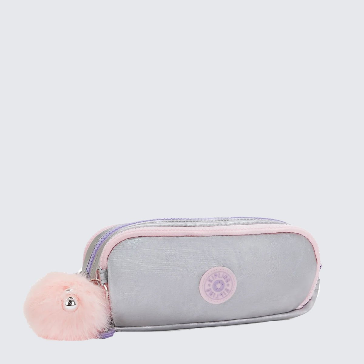 Estojo Kipling Gitroy Prata I570254M Prata 3