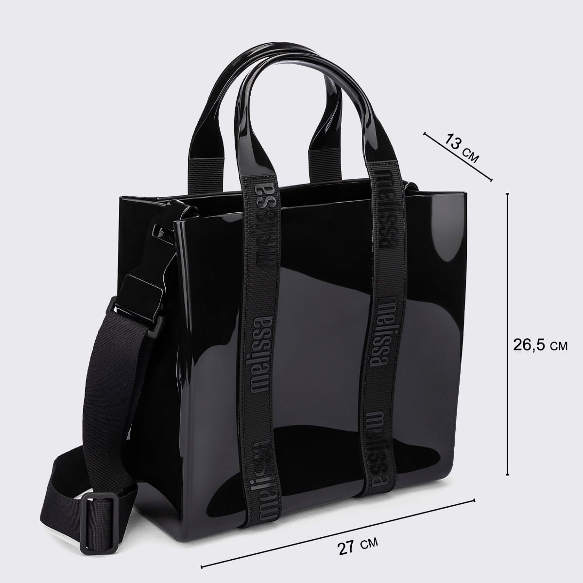 Melissa Dulce Bag Preto 34365P Preto 6