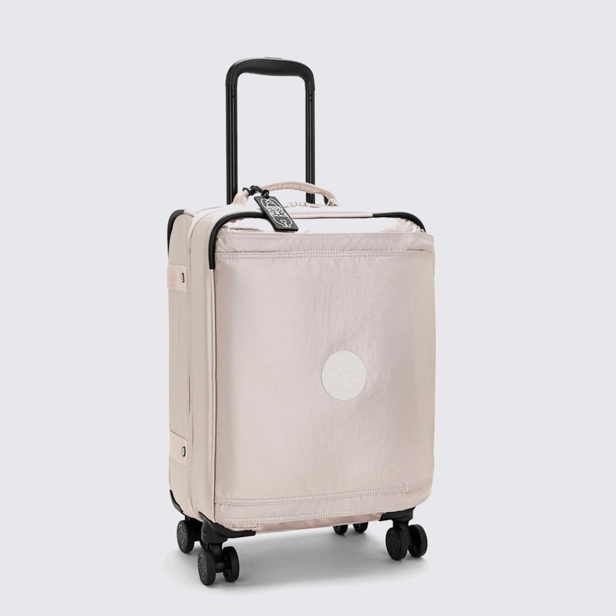 Mala Kipling Spontaneous S Metalizado I799748I Prata 3