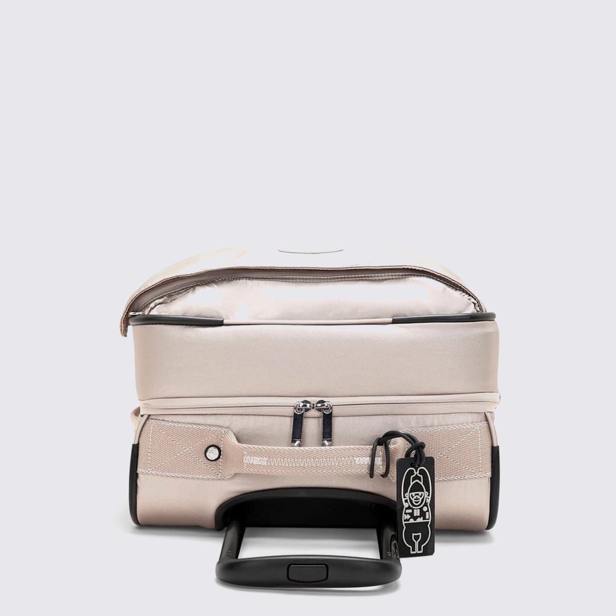 Mala Kipling Spontaneous S Metalizado I799748I Prata 6