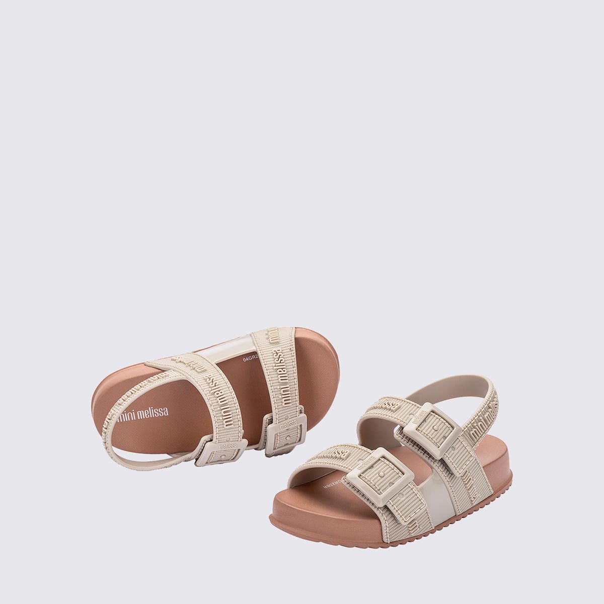 Mini Melissa Cozy M Lover Baby Marrom 37501 Bege 4
