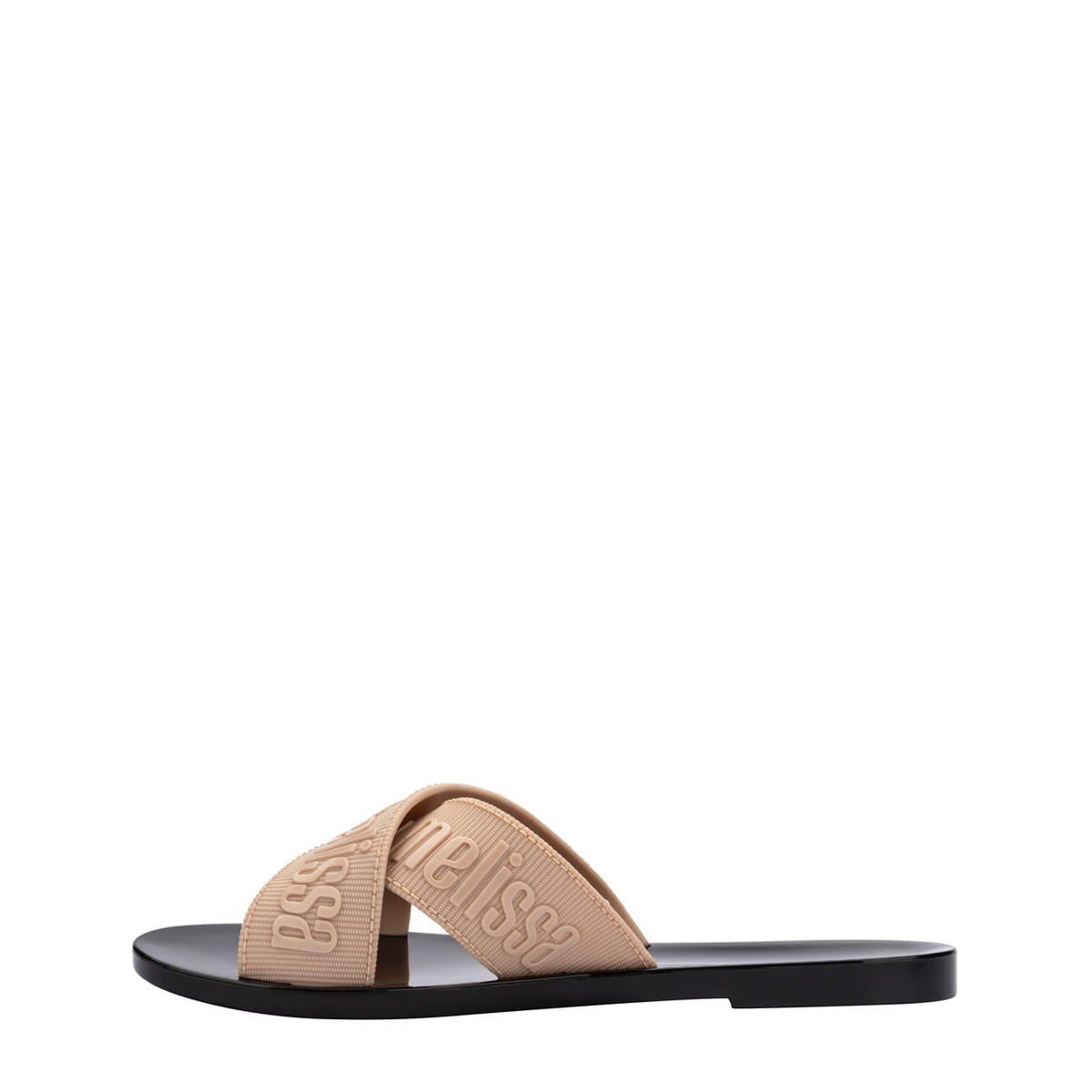 Melissa M Lover Slide Bege Preto 35740 Bege 2