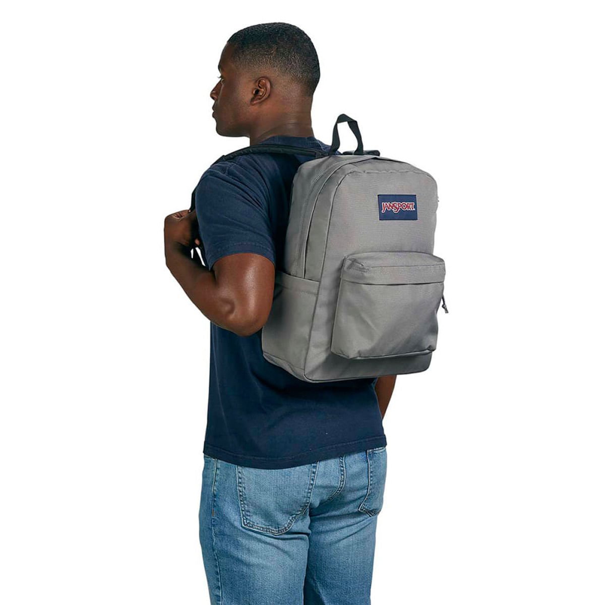 Mochila Jansport Superbreak Graphite Grey 4QUT7H6 Cinza 5