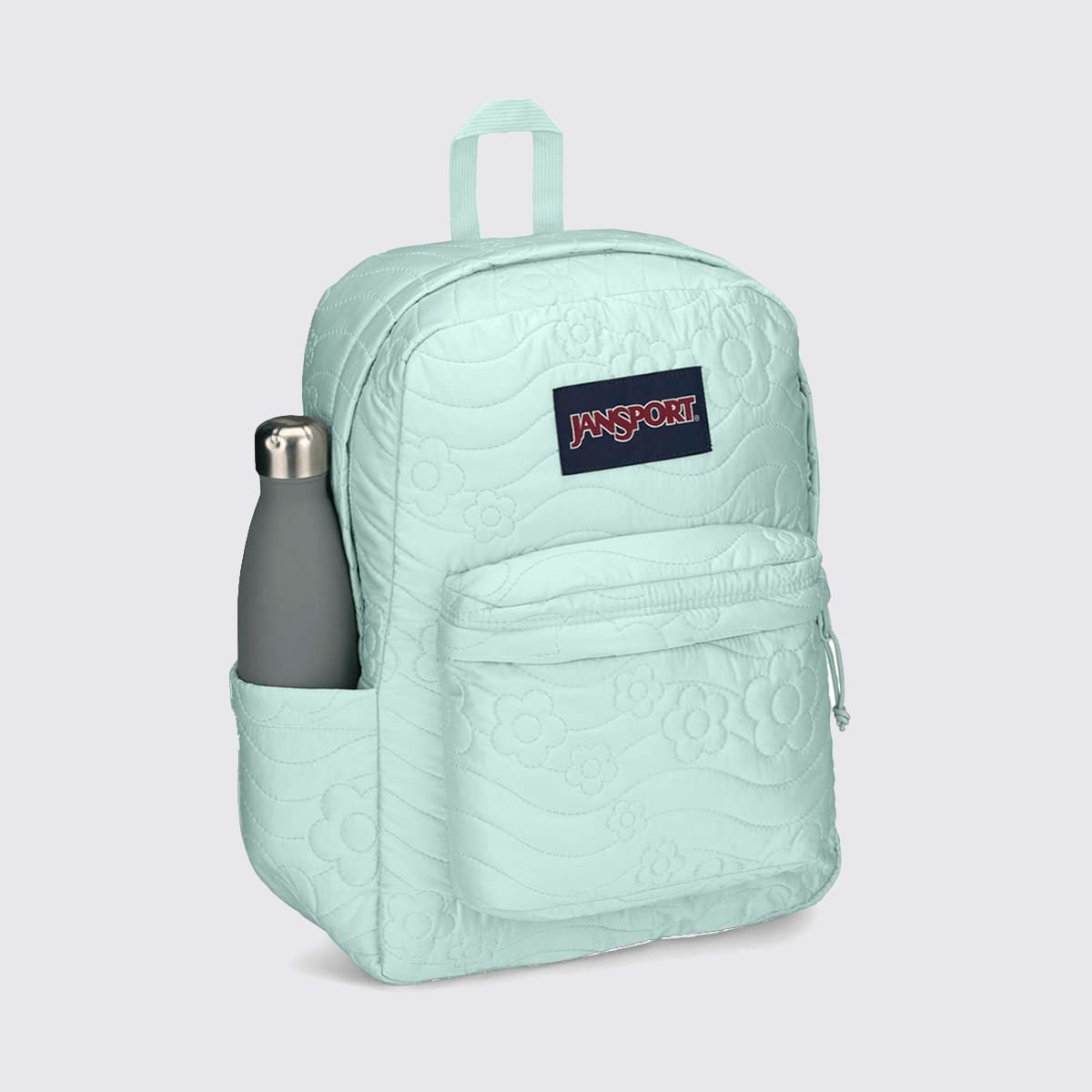 Mochila Jansport Superbreak Plus FX Fresh Mint Daisy Daydream 4QUAGK7 Verde 3