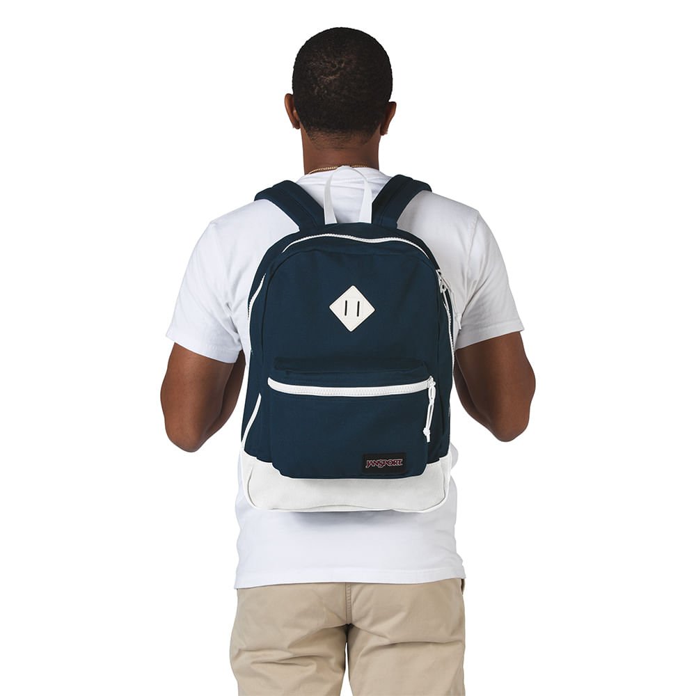 Mochila Jansport Super Fx Blue Workwear 2SDR60D Azul Marinho 4