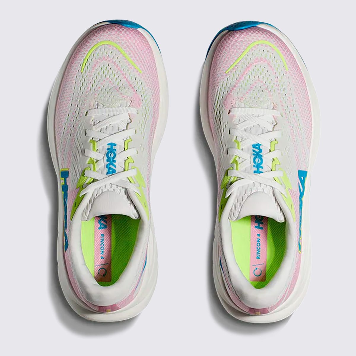 Tênis Hoka Rincon 4 1155131FNK Branco/Rosa 4