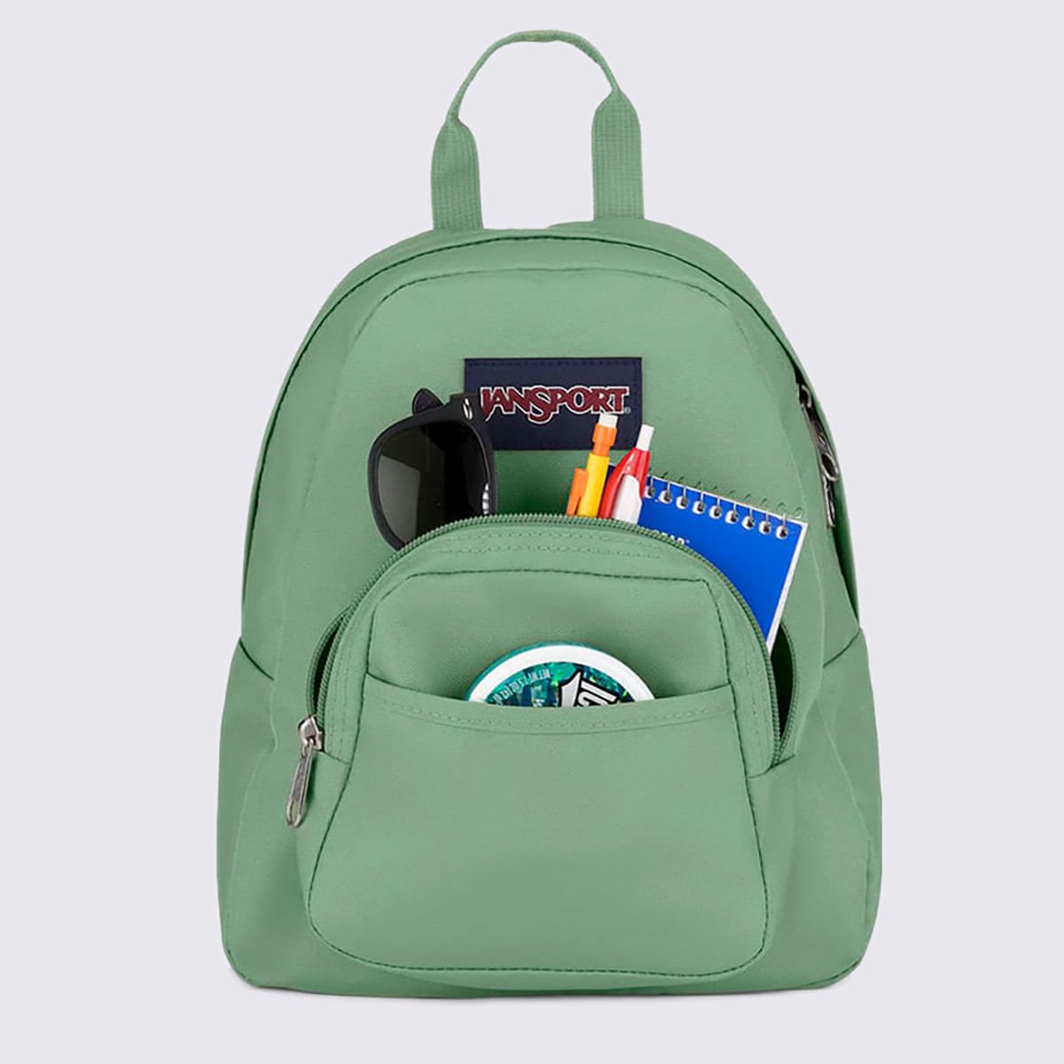 Mini Mochila Jansport Half Pint Loden Frost TDH696D Verde 4