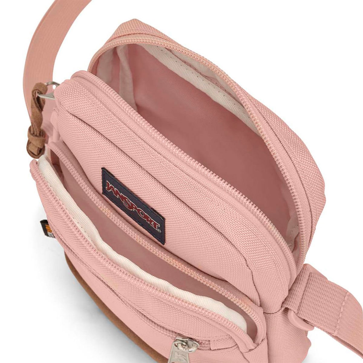 Bolsa Jansport Transversal Core Crossbody Misty Rose 7ZNV7N8 Rosa 5