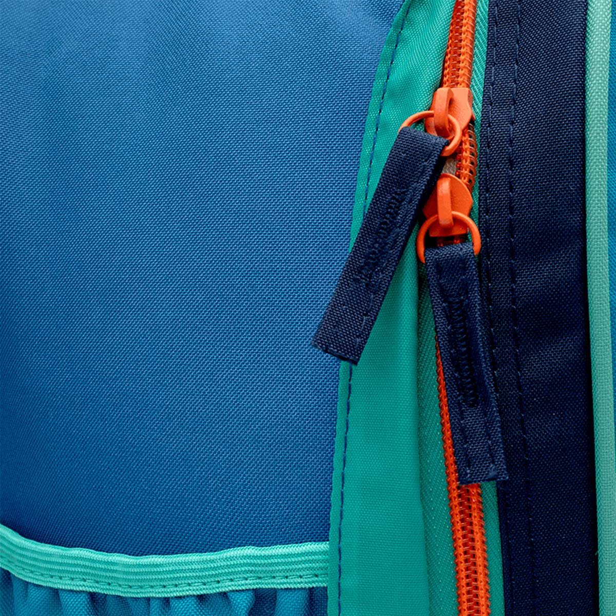Mochila Puket com Rodinha Color Block Azul 5