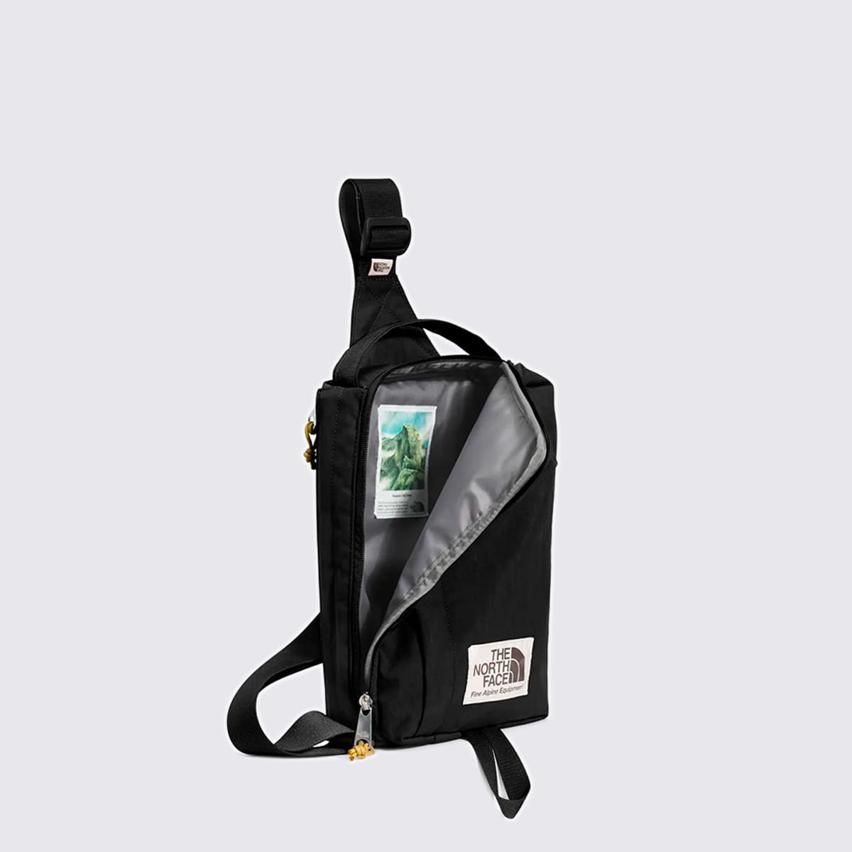 Mochila The North Face Berkeley Field Black 52WAASX Preto 3