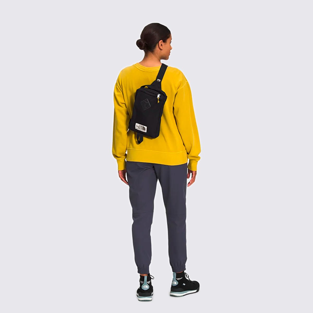 Mochila The North Face Berkeley Field Black 52WAASX Preto 5