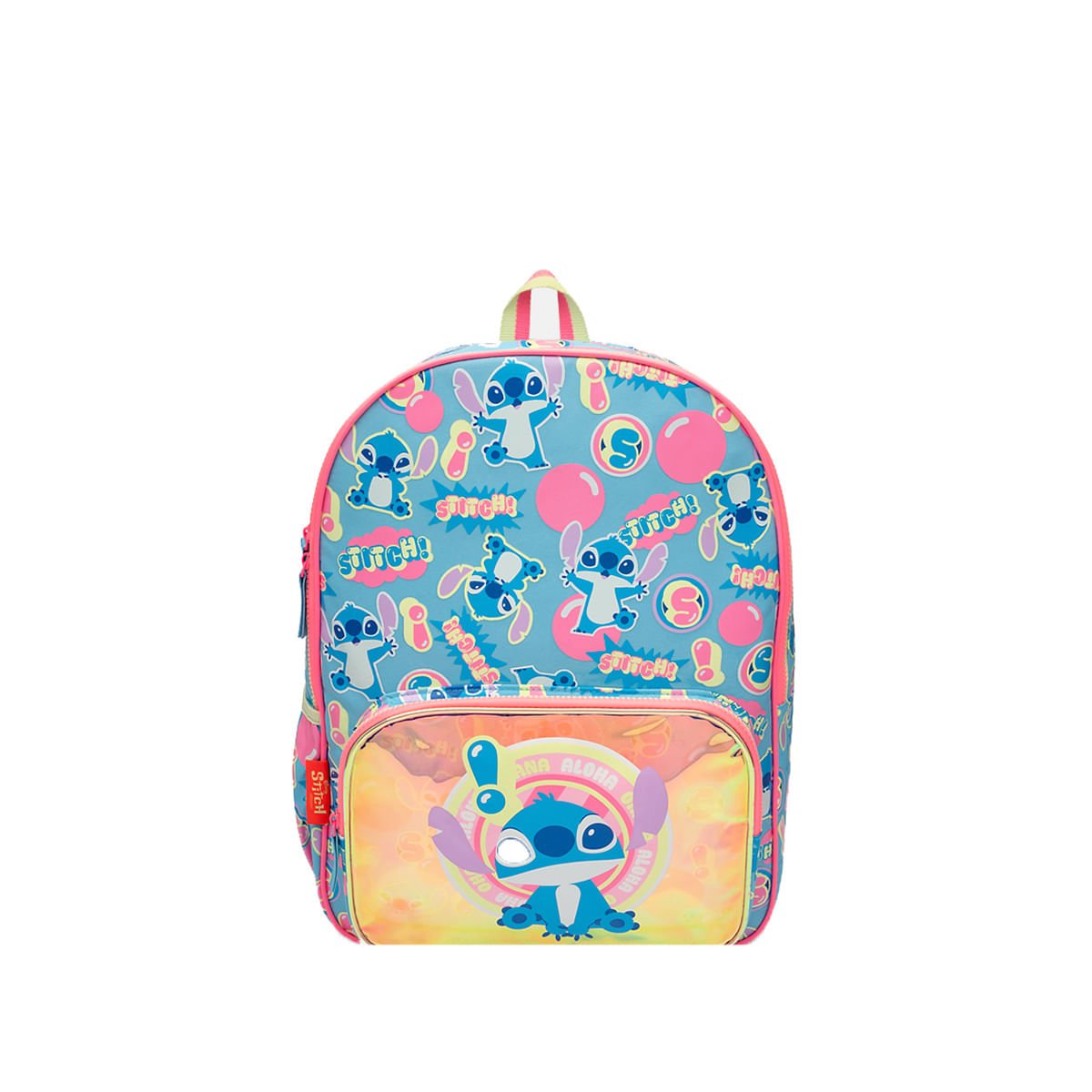 Mochila Puket Holográfica Stitch