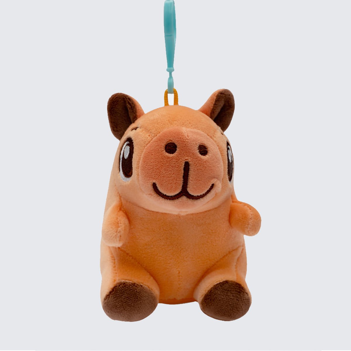 Chaveiro de Pelúcia Puket Capivara Marrom 2