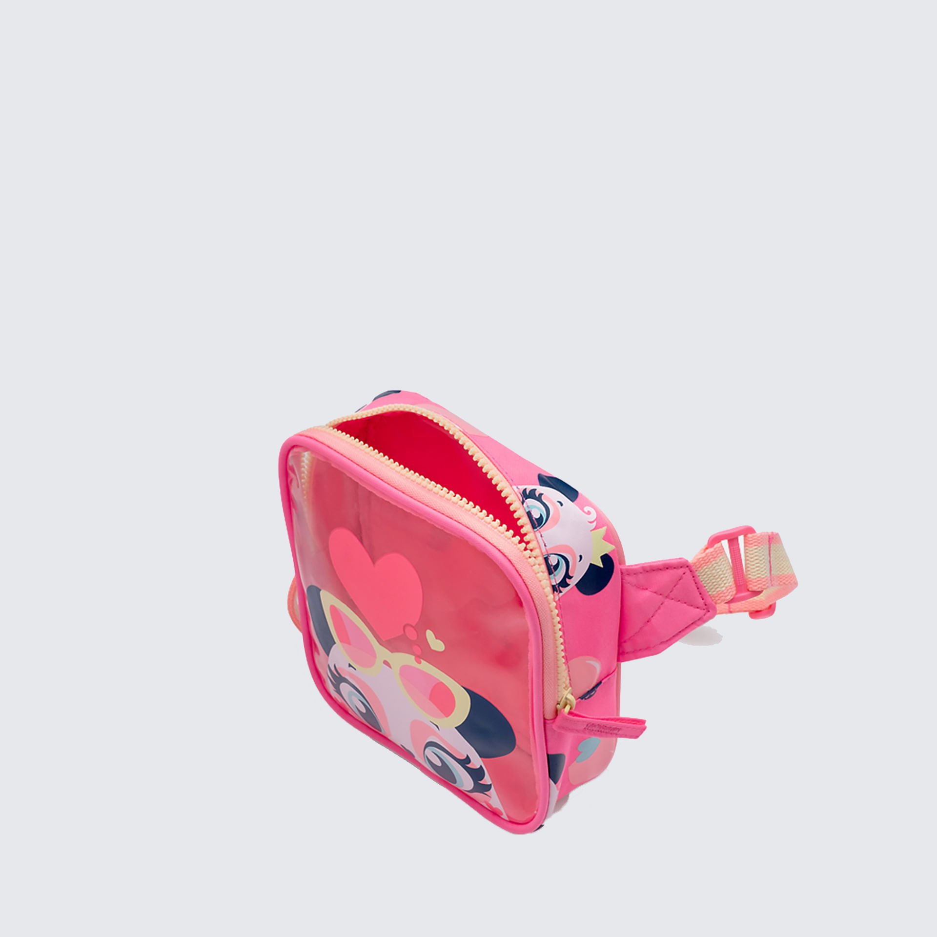 Bolsinha Puket Panda Romântico Rosa 3