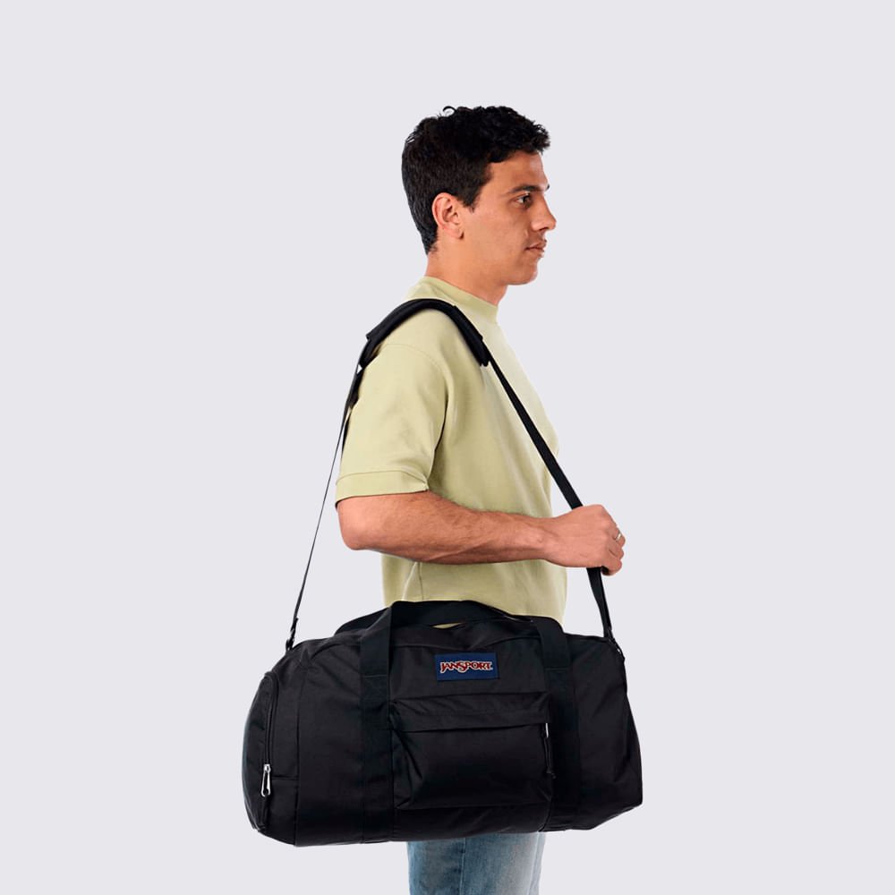Bolsa Jansport Weekender Medium Duffel Preto 85VF008 Preto 6