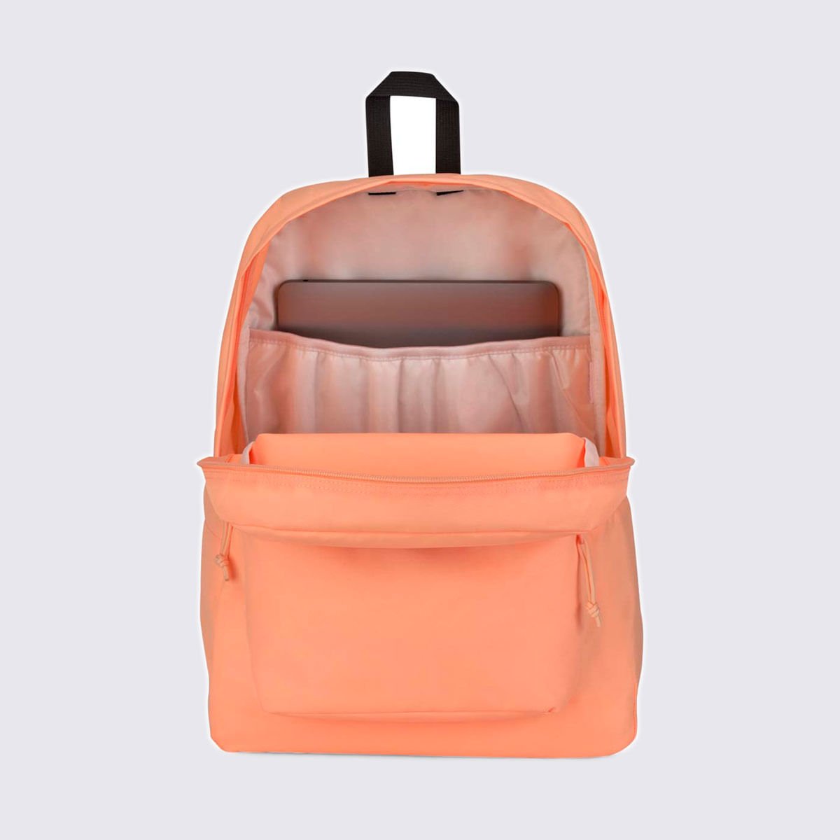 Mochila Jansport Superbreak Plus Peach Neon 4QUEZ72 Laranja 7