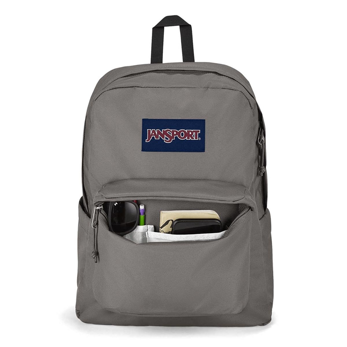 Mochila Jansport Superbreak Plus Graphite Grey 4QUE7H6 Cinza 4
