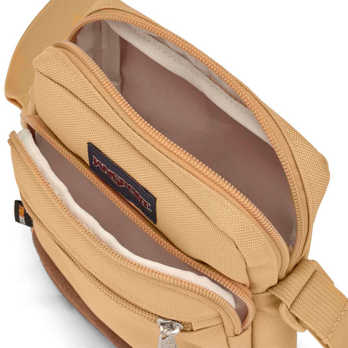 Bolsa Jansport Transversal Core Crossbody Curry 7ZNV95Z Bege 5