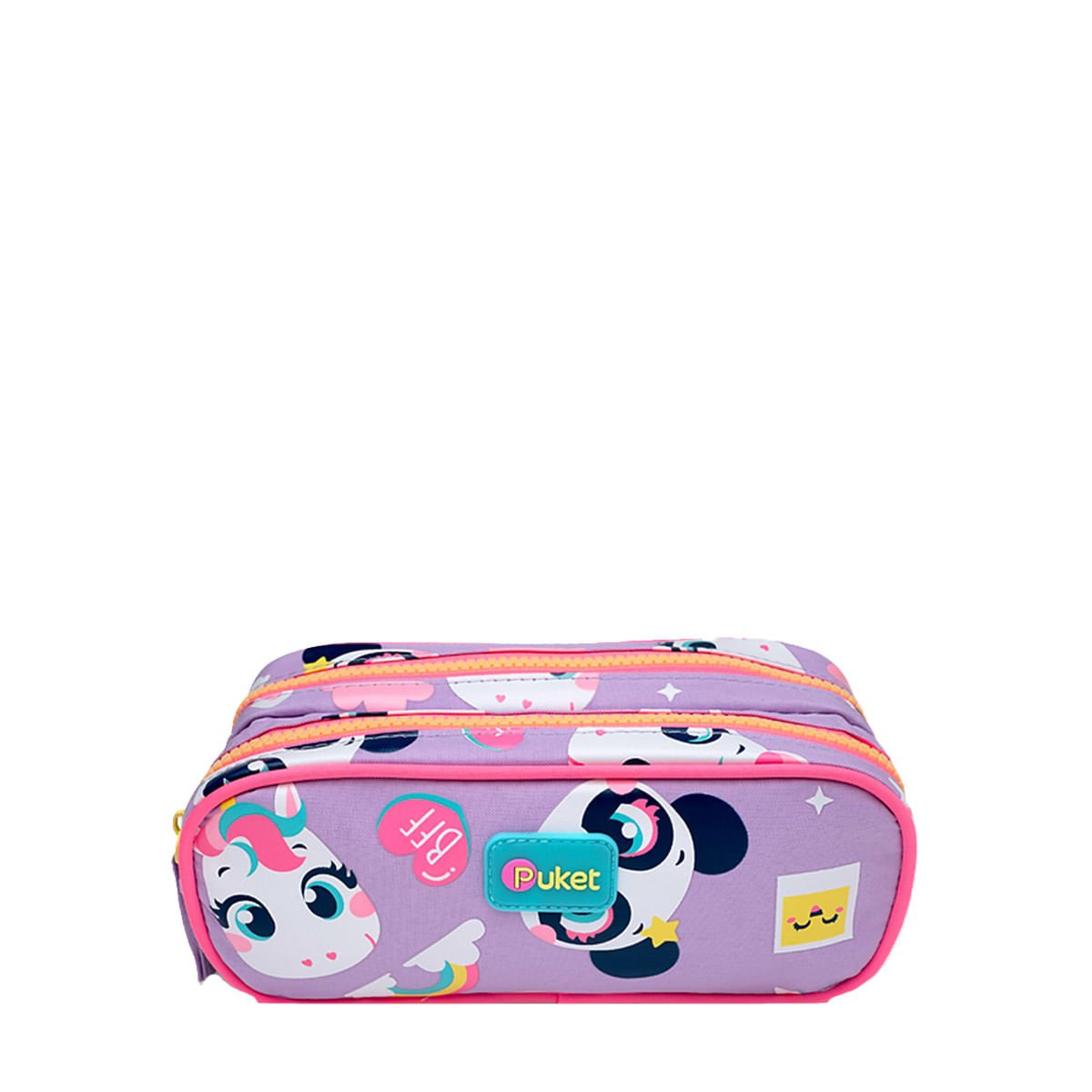 Estojo Duplo Puket Multibichos Best Friend