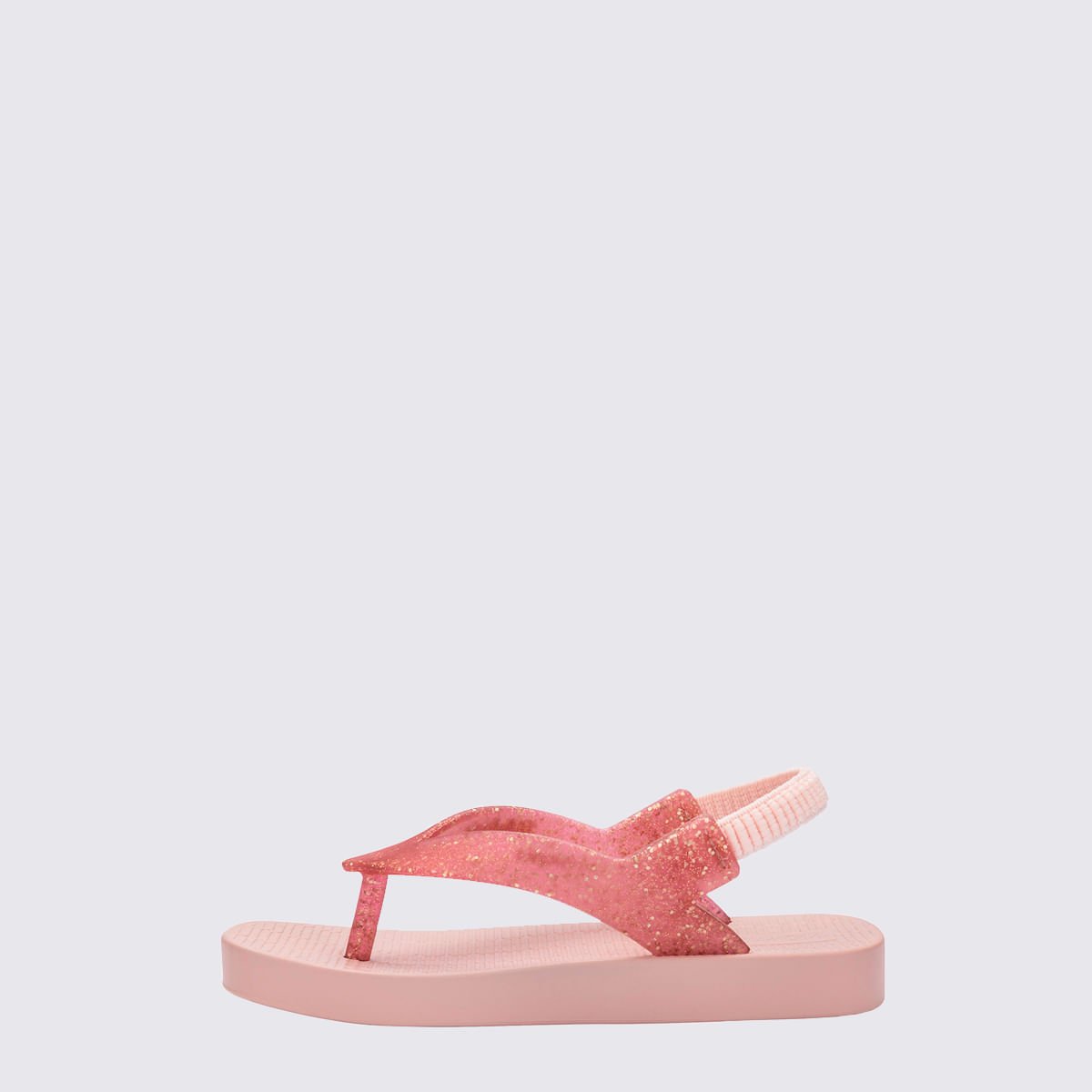 Mini Melissa Sun Long Beach Baby Rosa Glitter 35762 Rosa 2