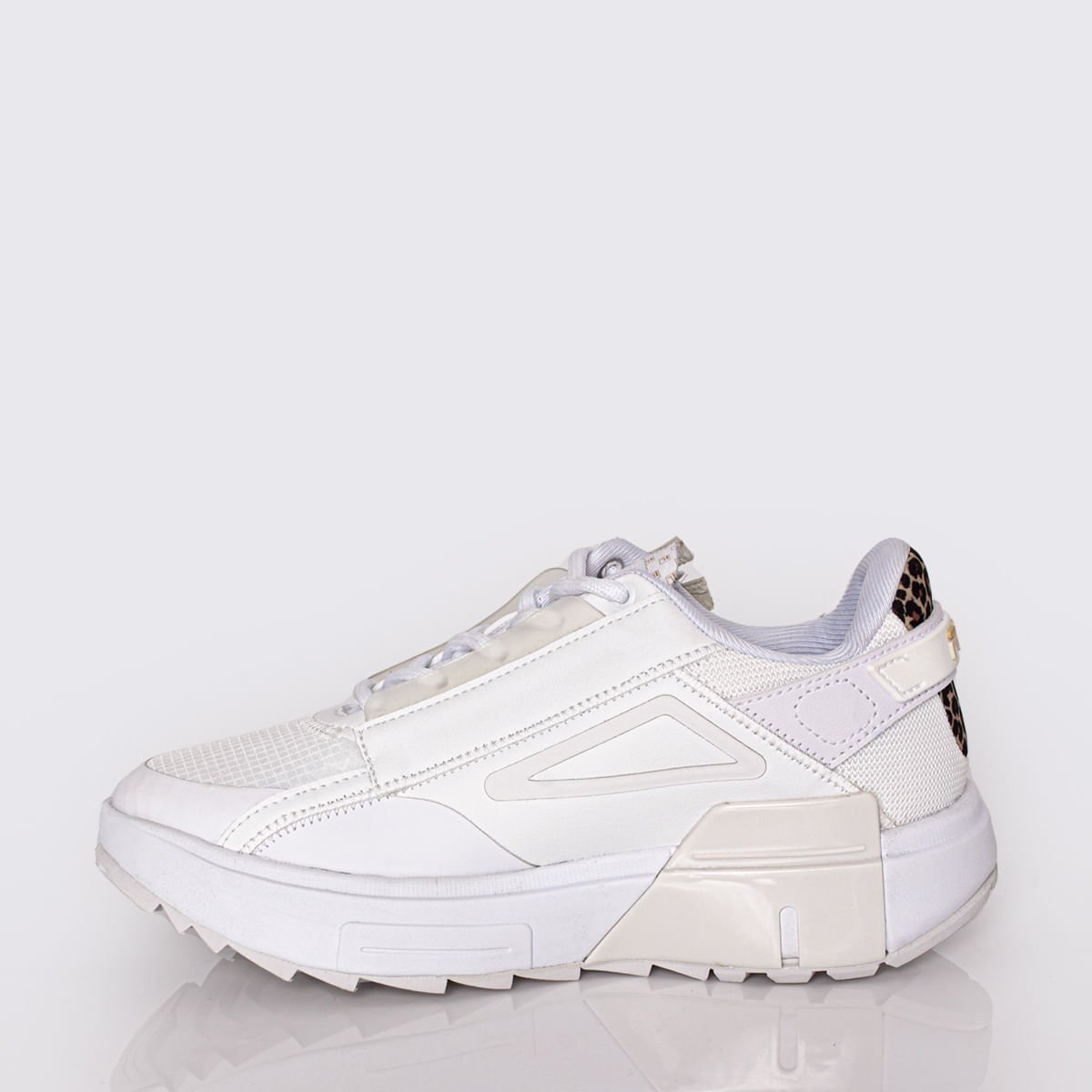 Tênis Fila Tormo Branco Prata 1140342 Branco 2