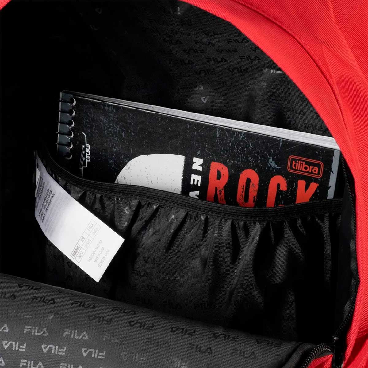 Mochila Fila DNA Letter Classic 1331295 Vermelho 7