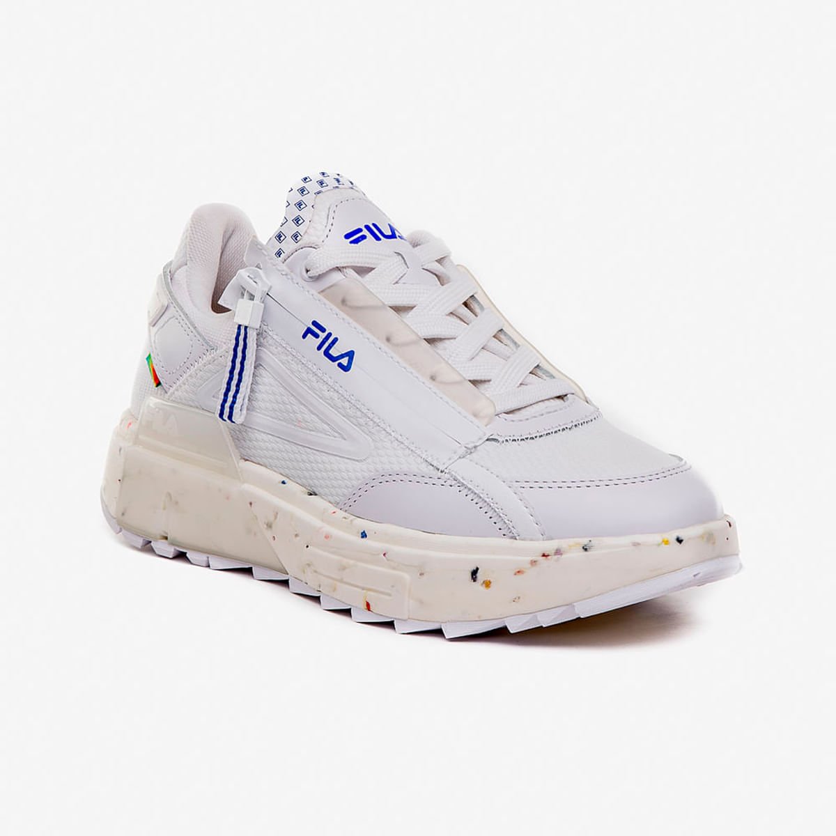 Tênis Fila Tormo Change The Future Branco Azul 1105971 Branco 3