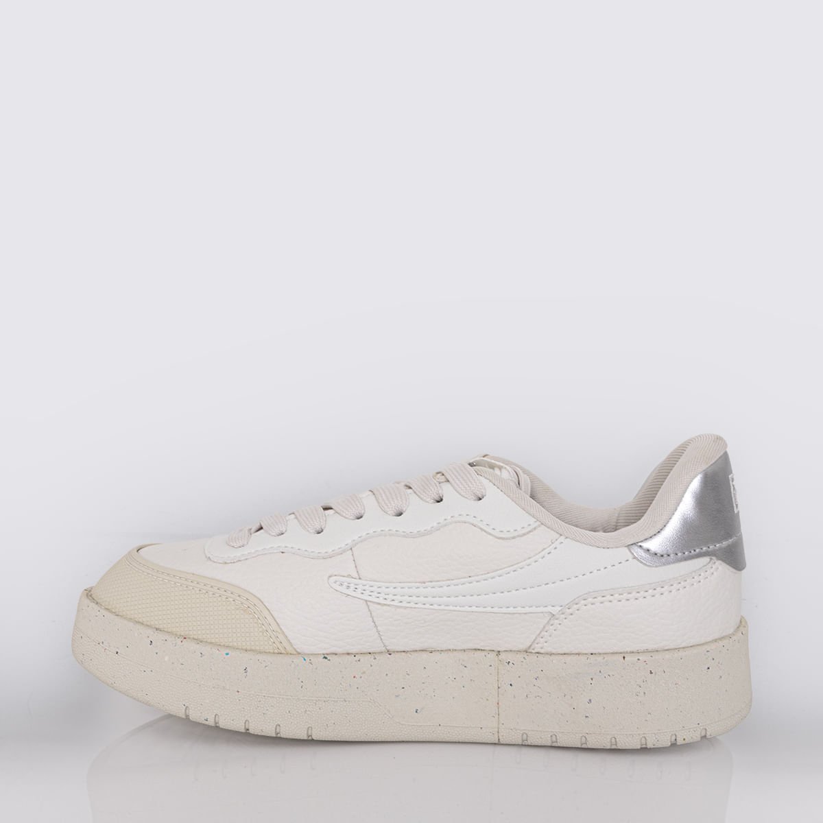 Tênis Fila Cozy Branco Prata F02L00244 Branco 2