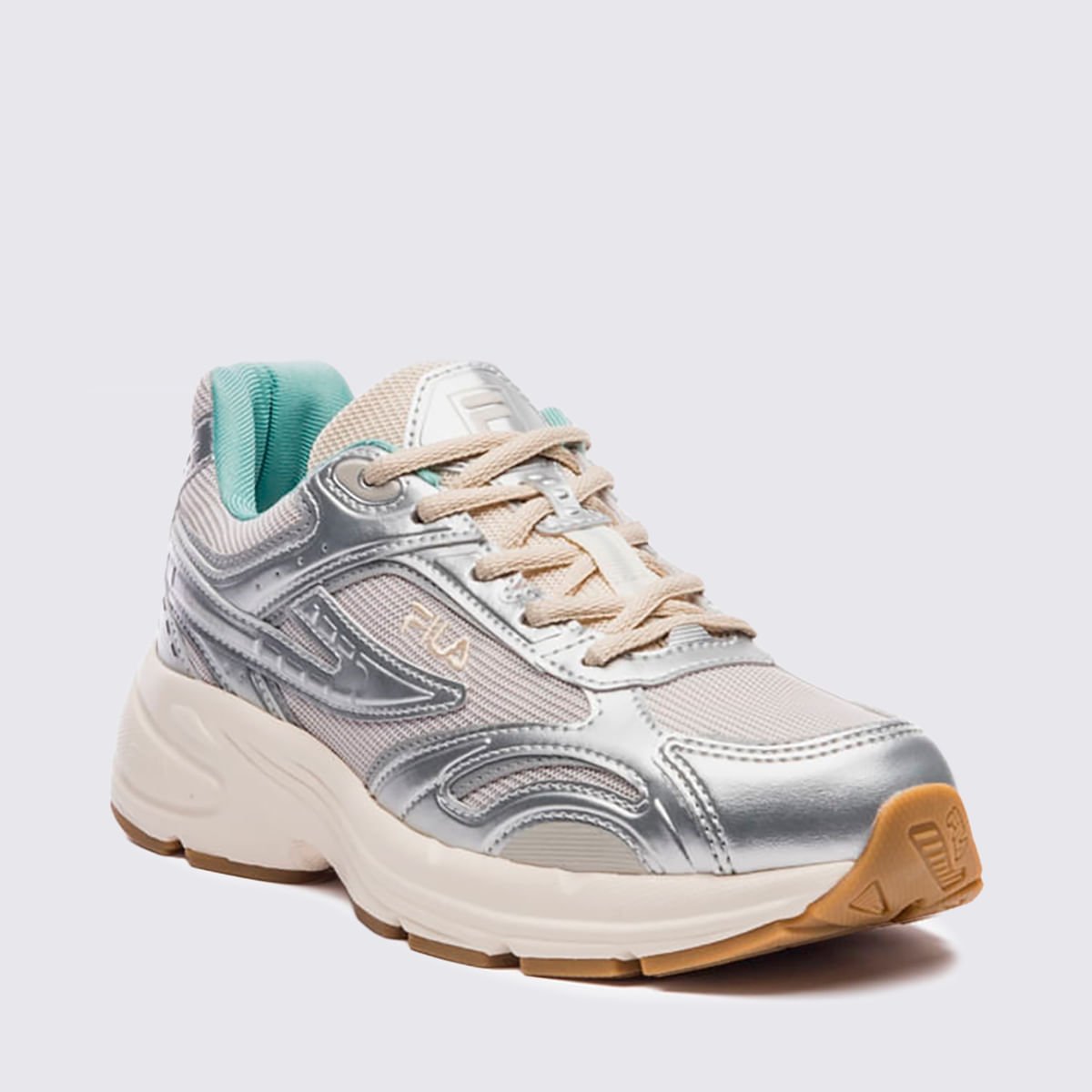 Tênis Fila Runner 2k SE 1362621 Prata 3