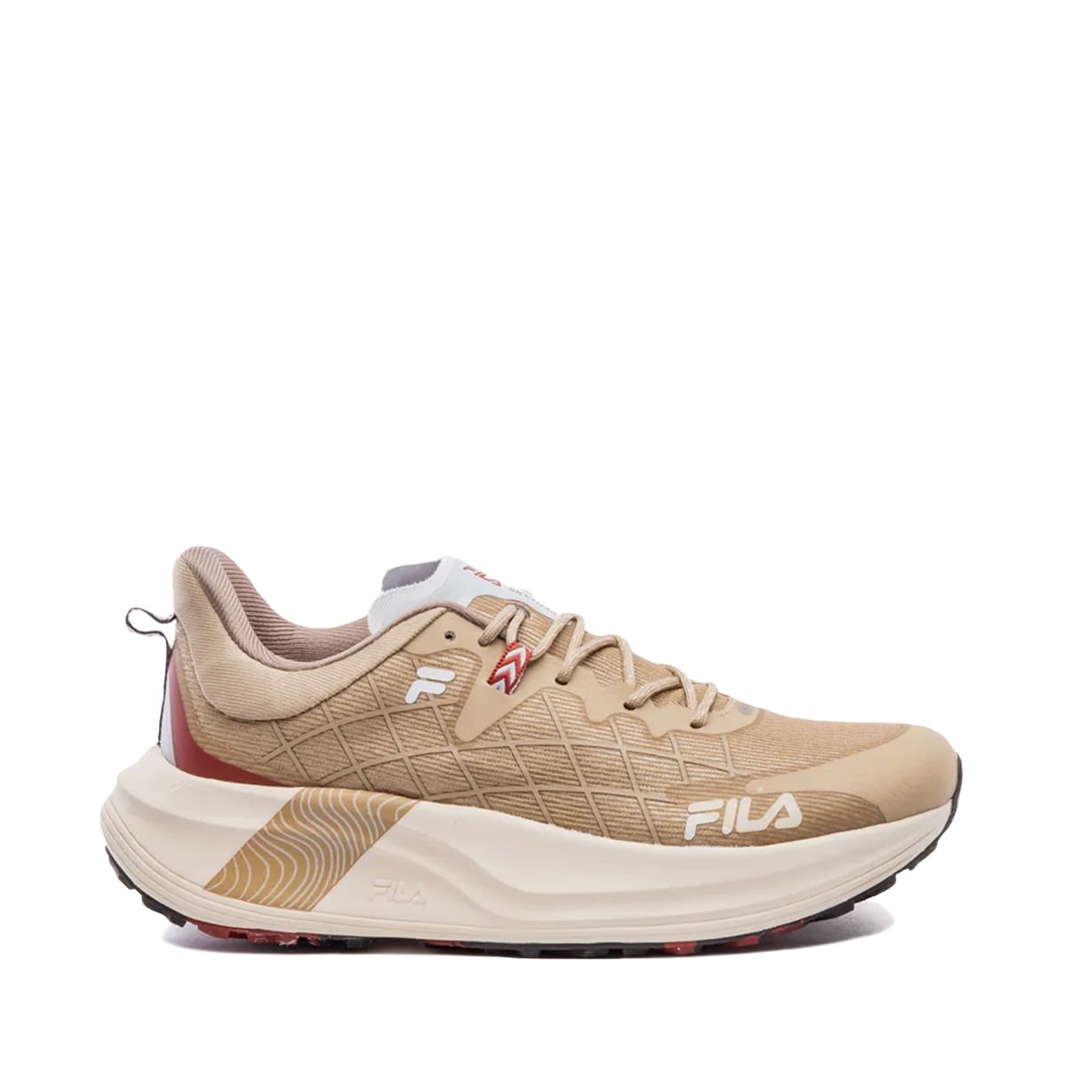 Tênis Fila Racer Skytrail Bege 1323109