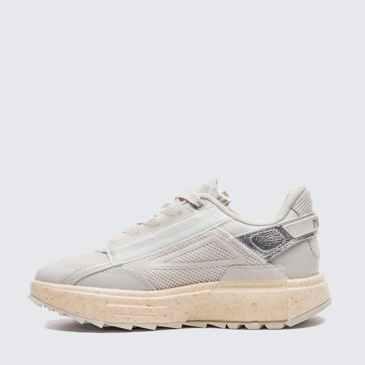 Tênis Fila Tormo Branco Prata 1169110 Branco 2
