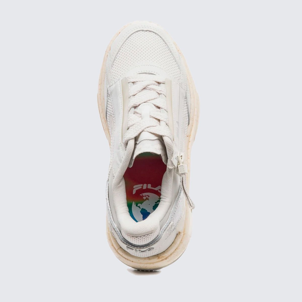 Tênis Fila Tormo Branco Prata 1169110 Branco 5