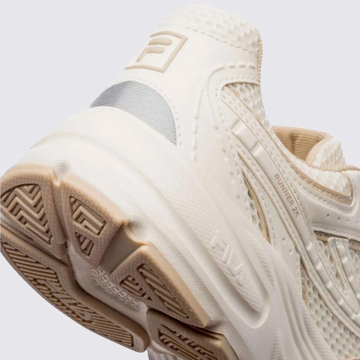 Tênis Fila Runner 2k F02L00370 Off White 5