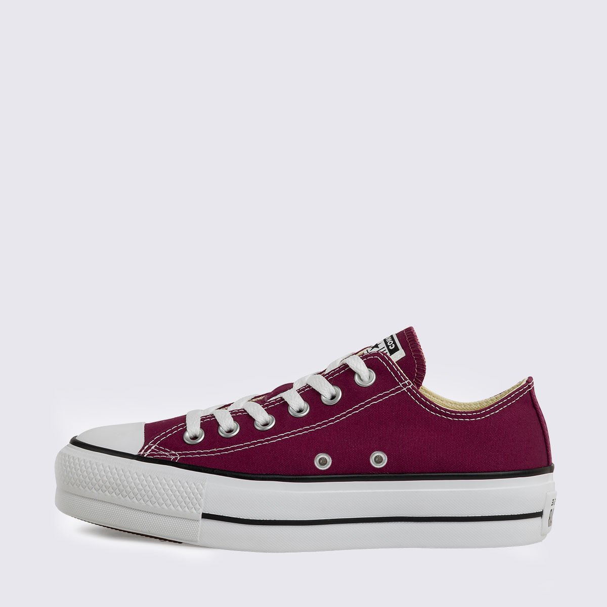 Tênis Converse Chuck Taylor All Star Platform Ox Bordo CT04950004 Bordô 2