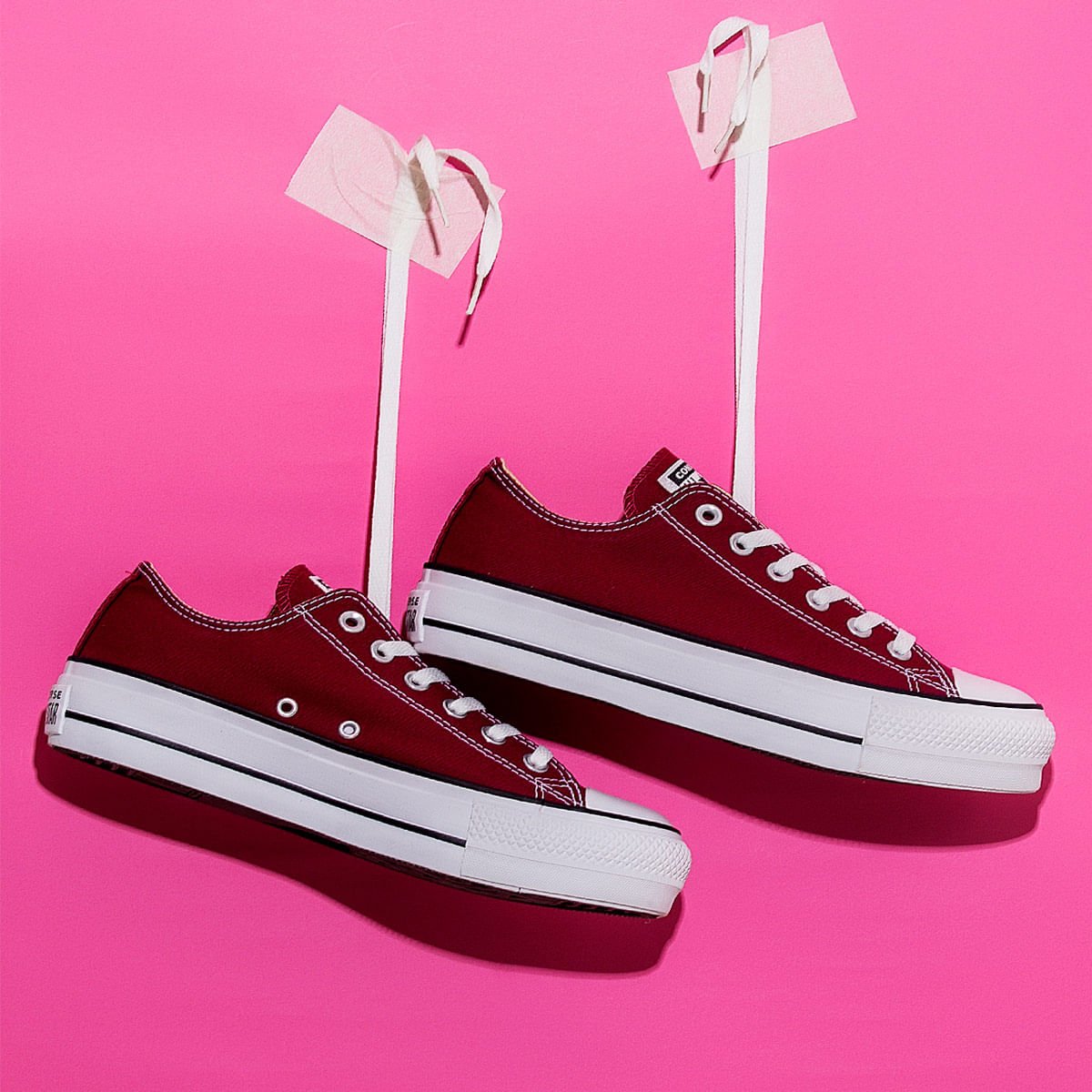 Tênis Converse Chuck Taylor All Star Platform Ox Bordo CT04950004 Bordô 6