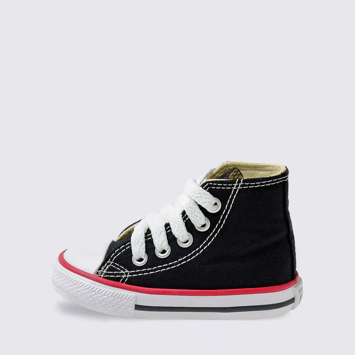 Tênis Converse Chuck Taylor All Star Infantil Preto Vermelho CK00030007 Preto 2