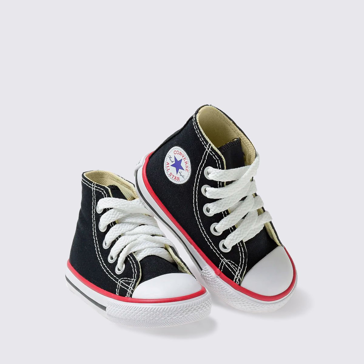 Tênis Converse Chuck Taylor All Star Infantil Preto Vermelho CK00030007 Preto 4