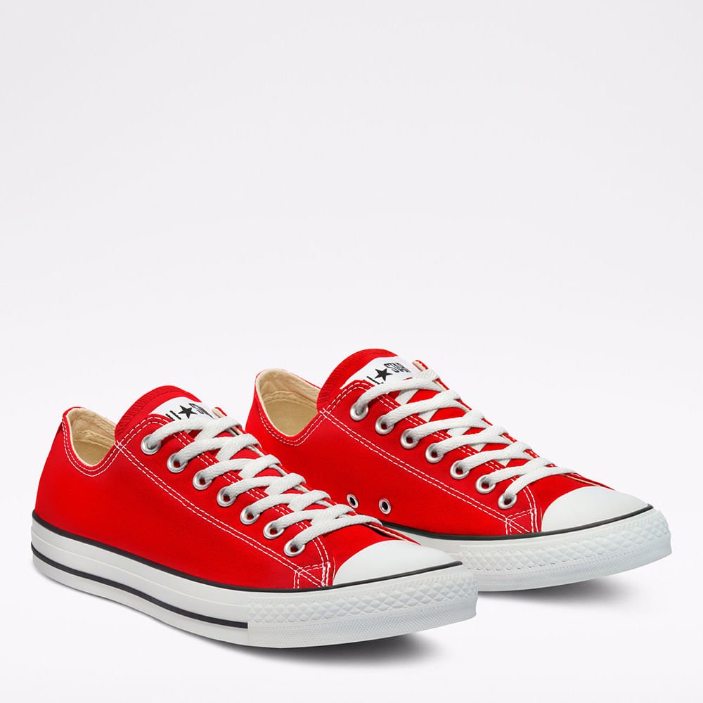 Tênis Chuck Taylor All Star Vermelho Crú Preto CT00010004 Vermelho 3