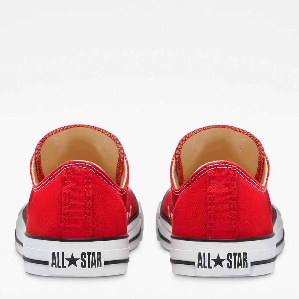 Tênis Chuck Taylor All Star Vermelho Crú Preto CT00010004 Vermelho 7