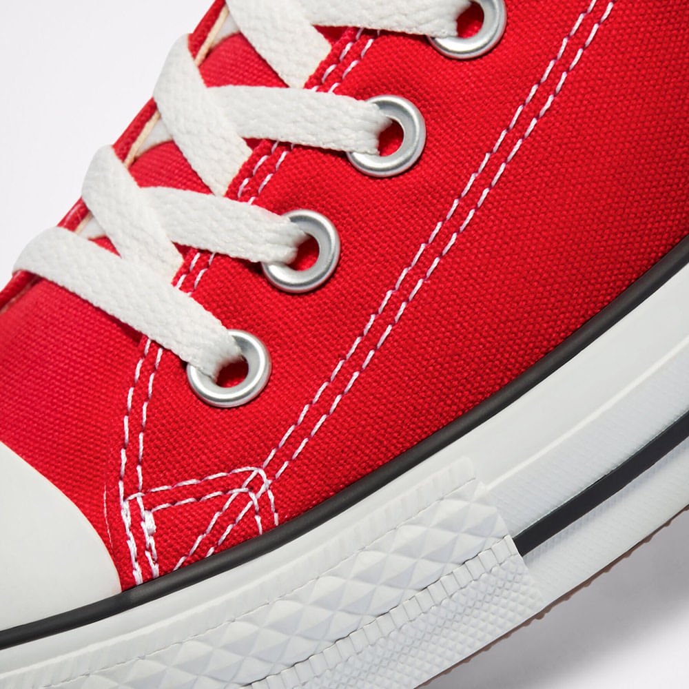 Tênis Chuck Taylor All Star Vermelho Crú Preto CT00010004 Vermelho 8
